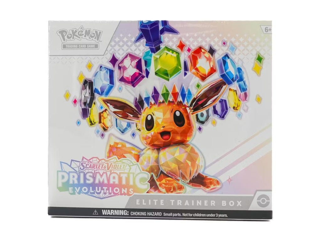 Pokemon Scarlet & Violet: Prismatic Evolutions Elite Trainer 10-Box Case