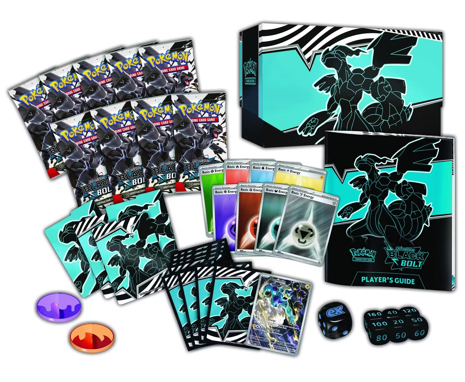 Pokemon Scarlet & Violet: Black Bolt Elite Trainer 10-Box Case
