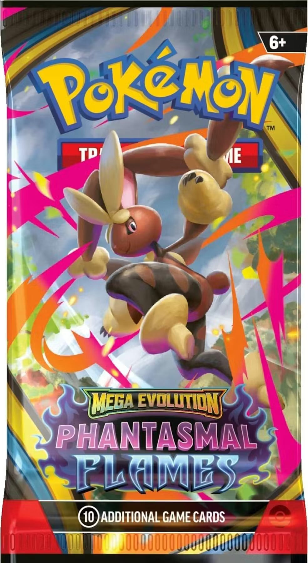 Pokemon Mega Evolution: Phantasmal Flames Booster 6-Box Case