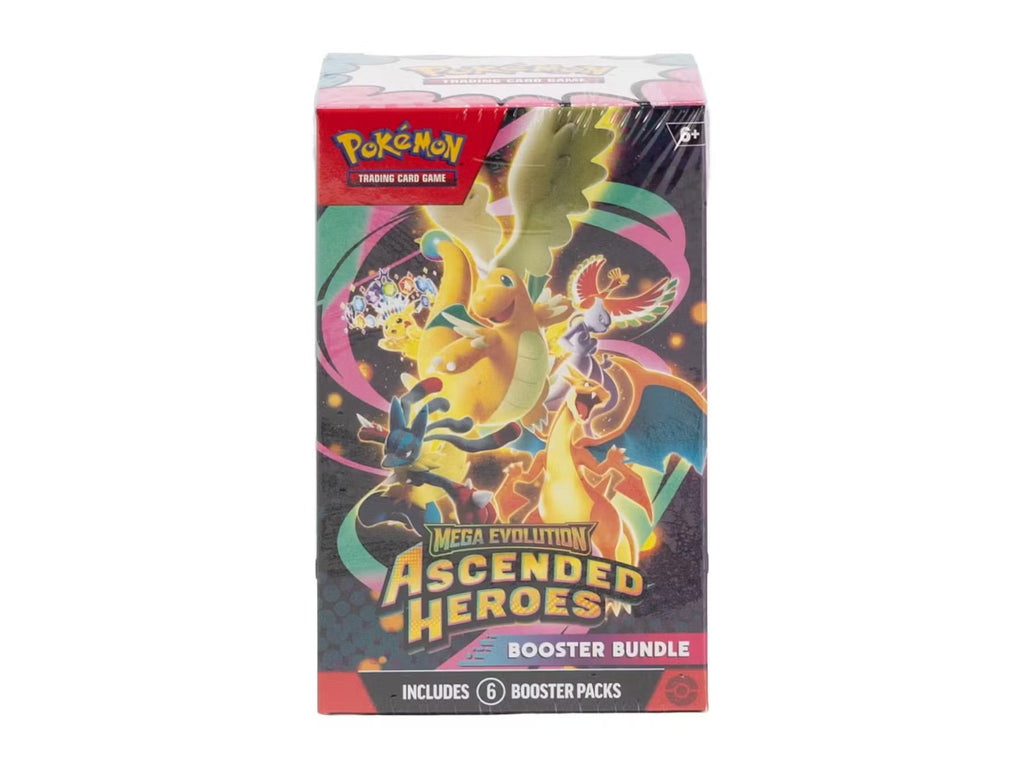 Pokemon Mega Evolution: Ascended Heroes 6-Pack Booster 25-Bundle Case