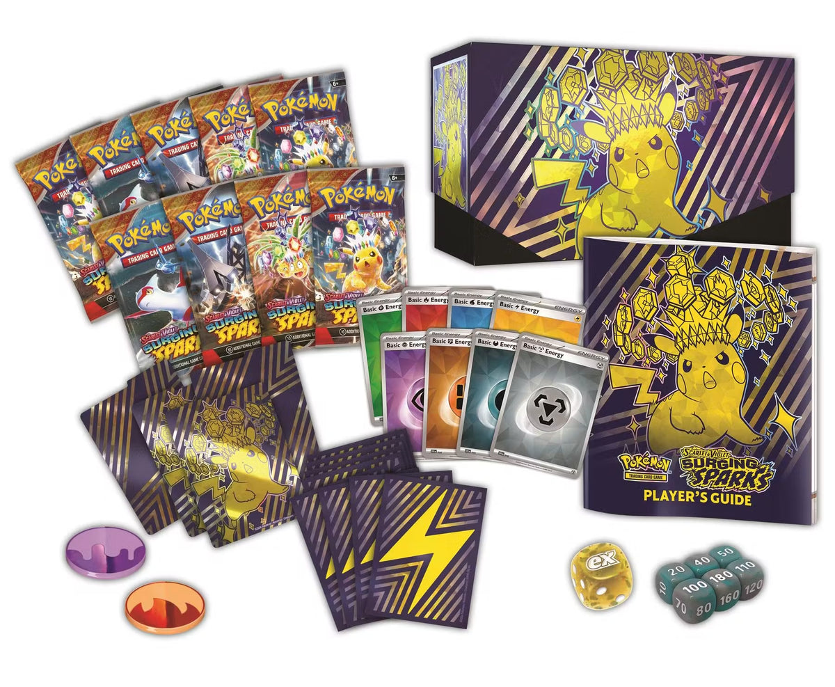 Pokemon Scarlet & Violet: Surging Sparks Elite Trainer 10-Box Case