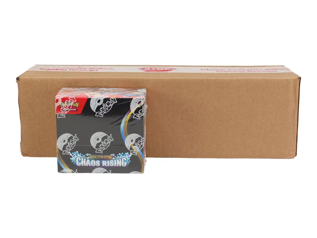 Pokemon Mega Evolution: Chaos Rising Booster 6-Box Case