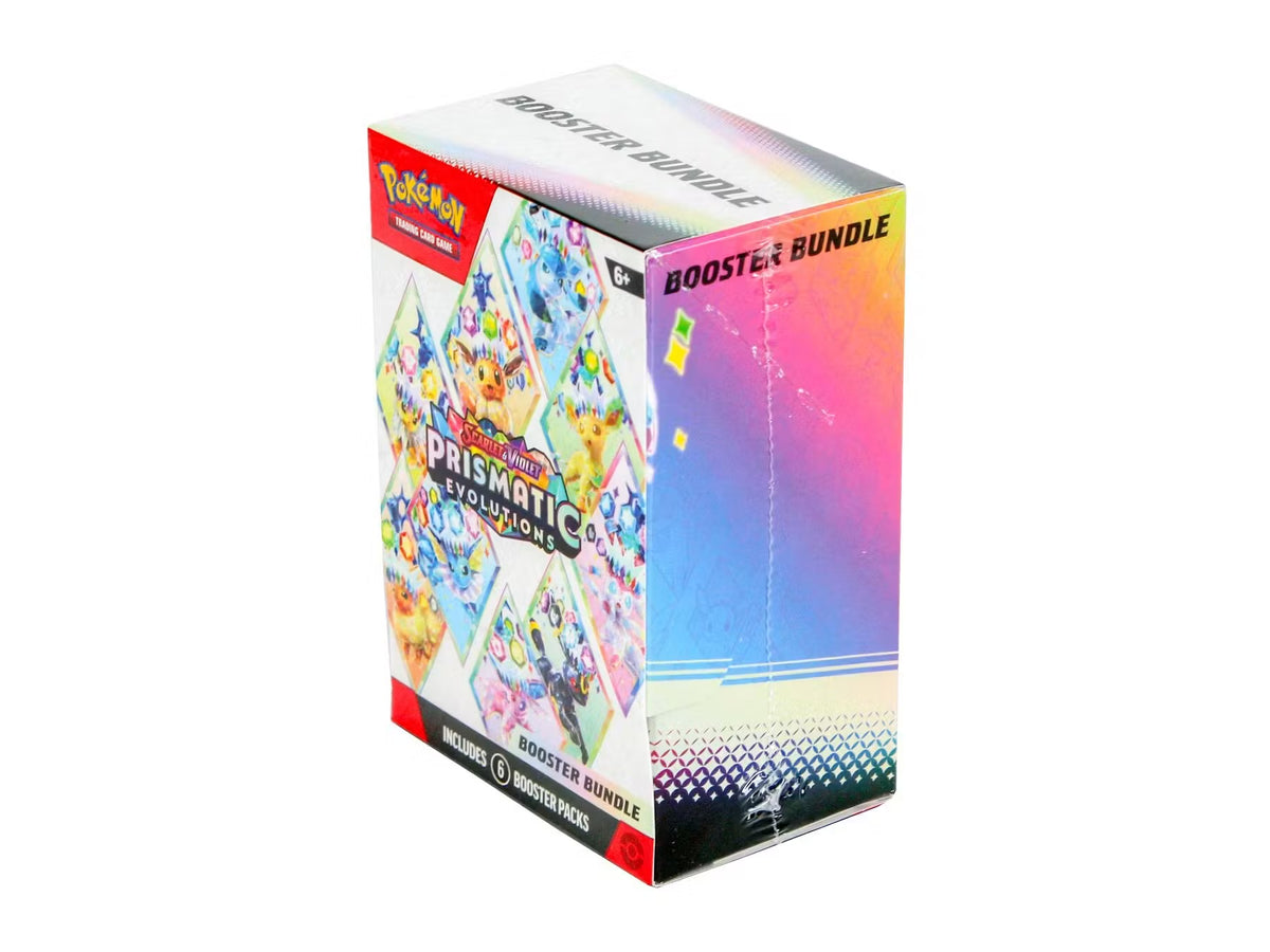 Pokemon Scarlet & Violet: Prismatic Evolutions 6-Pack Booster Bundle