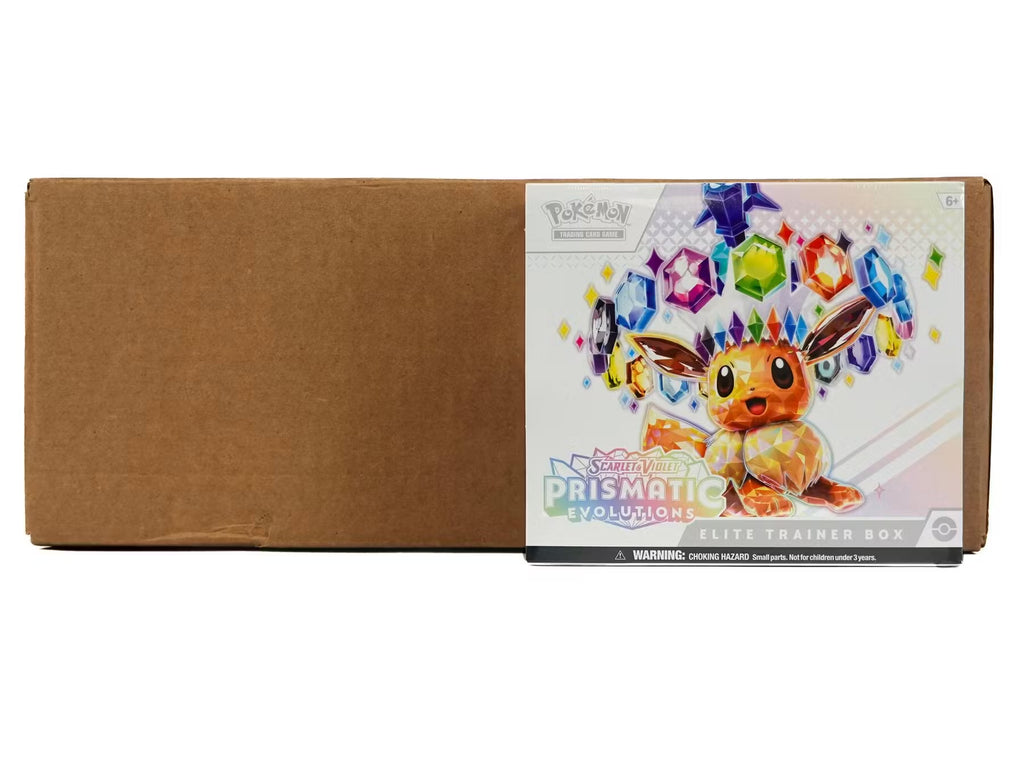 Pokemon Scarlet & Violet: Prismatic Evolutions Elite Trainer 10-Box Case