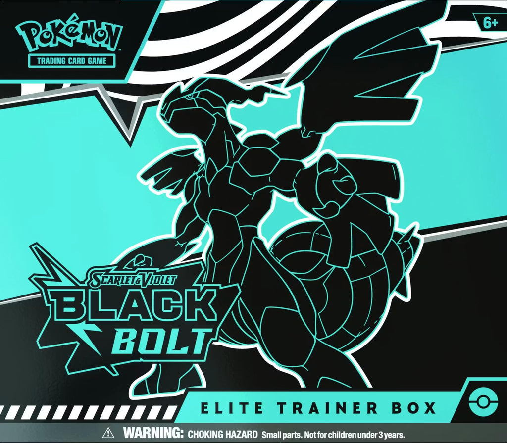 Pokemon Scarlet & Violet: Black Bolt Elite Trainer 10-Box Case