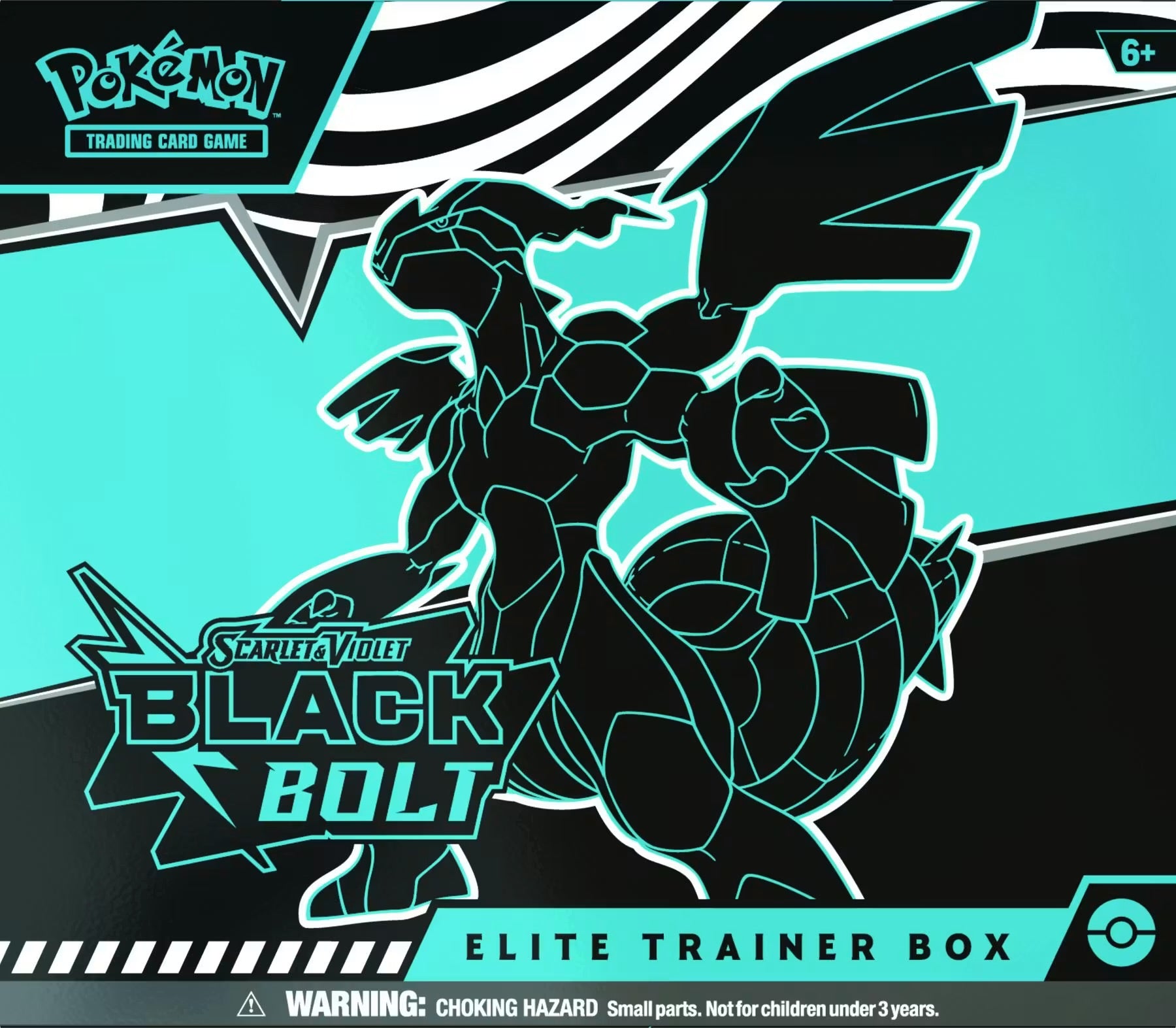 Pokemon Scarlet & Violet: Black Bolt Elite Trainer 10-Box Case