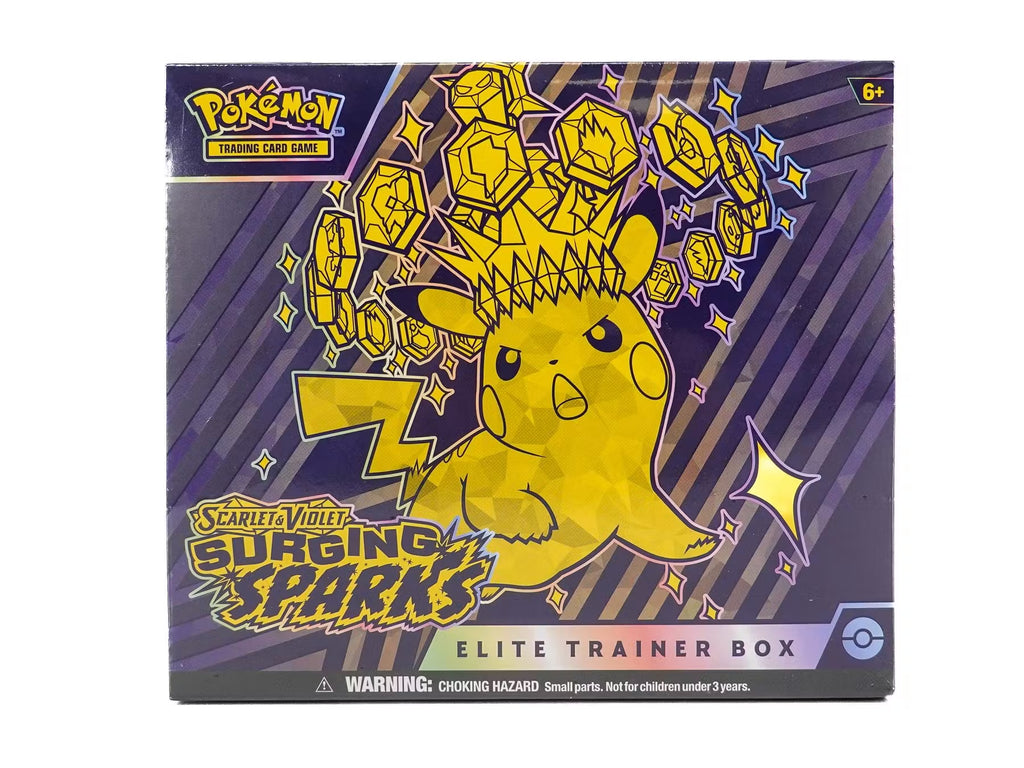 Pokemon Scarlet & Violet: Surging Sparks Elite Trainer 10-Box Case