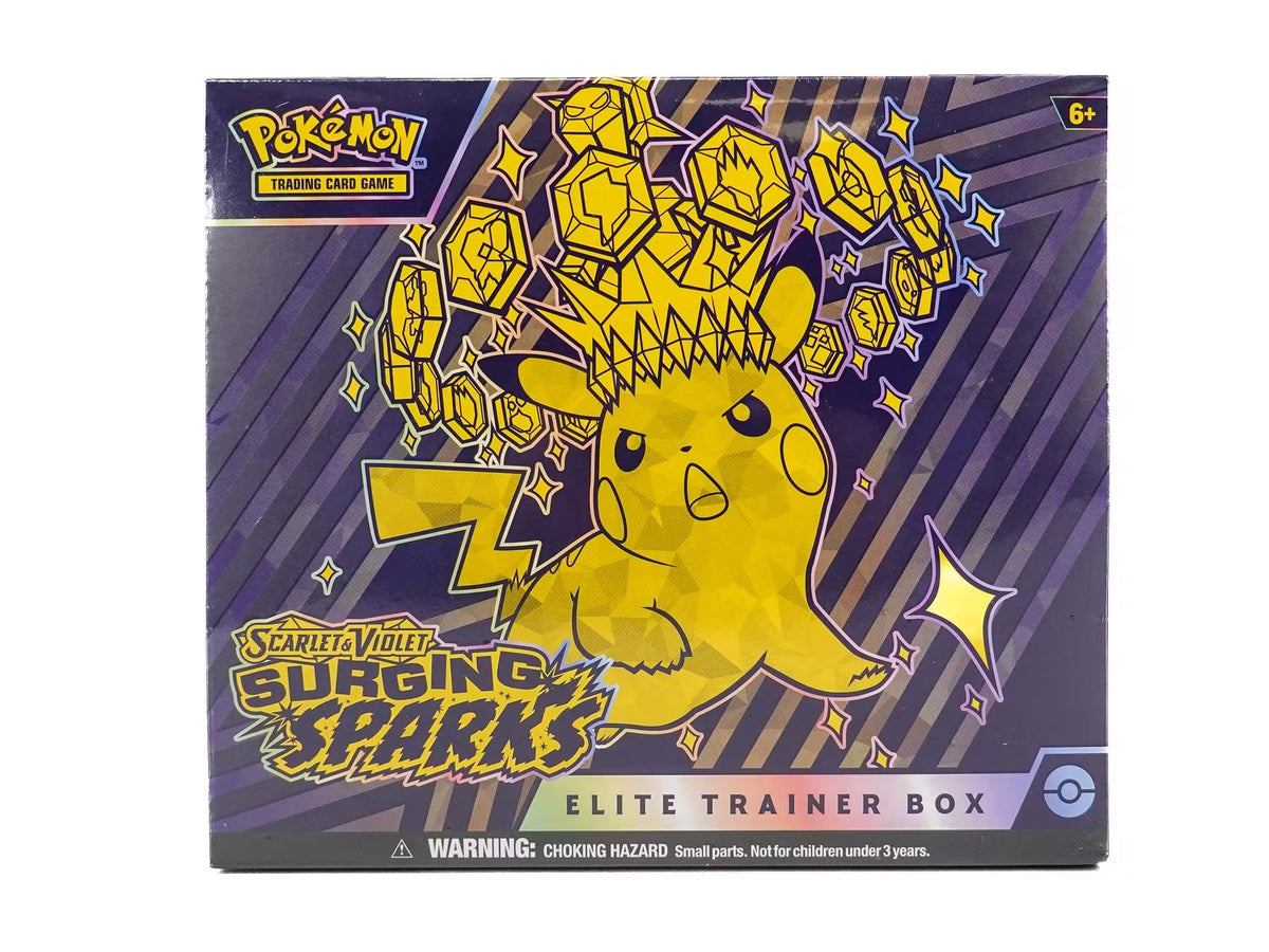 Pokemon Scarlet & Violet: Surging Sparks Elite Trainer 10-Box Case