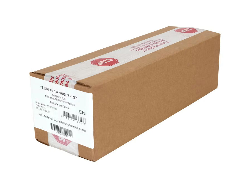 Pokemon Mega Evolution Enhanced Booster 6-Box Case