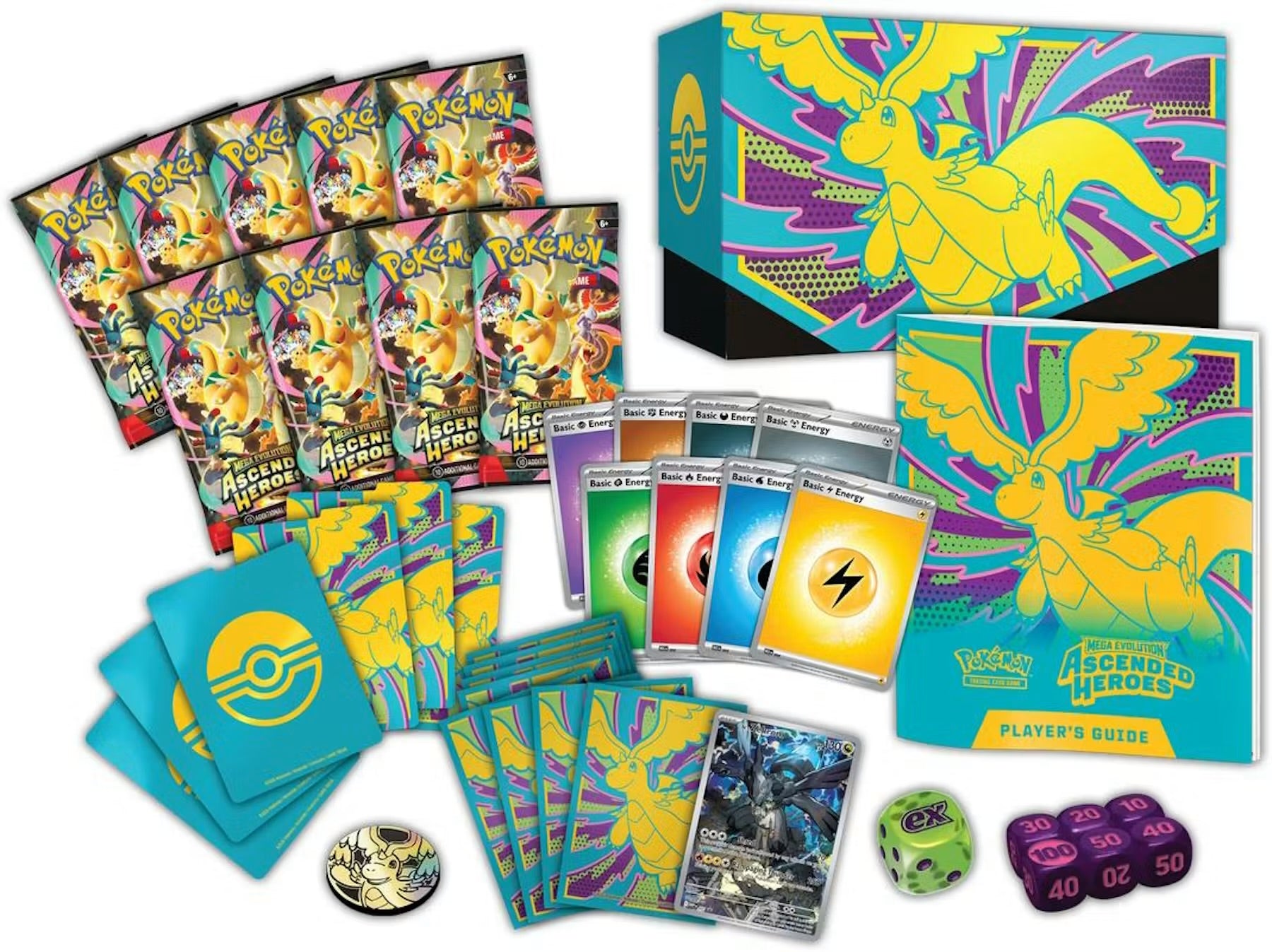 Pokemon Mega Evolution: Ascended Heroes Elite Trainer 10-Box Case