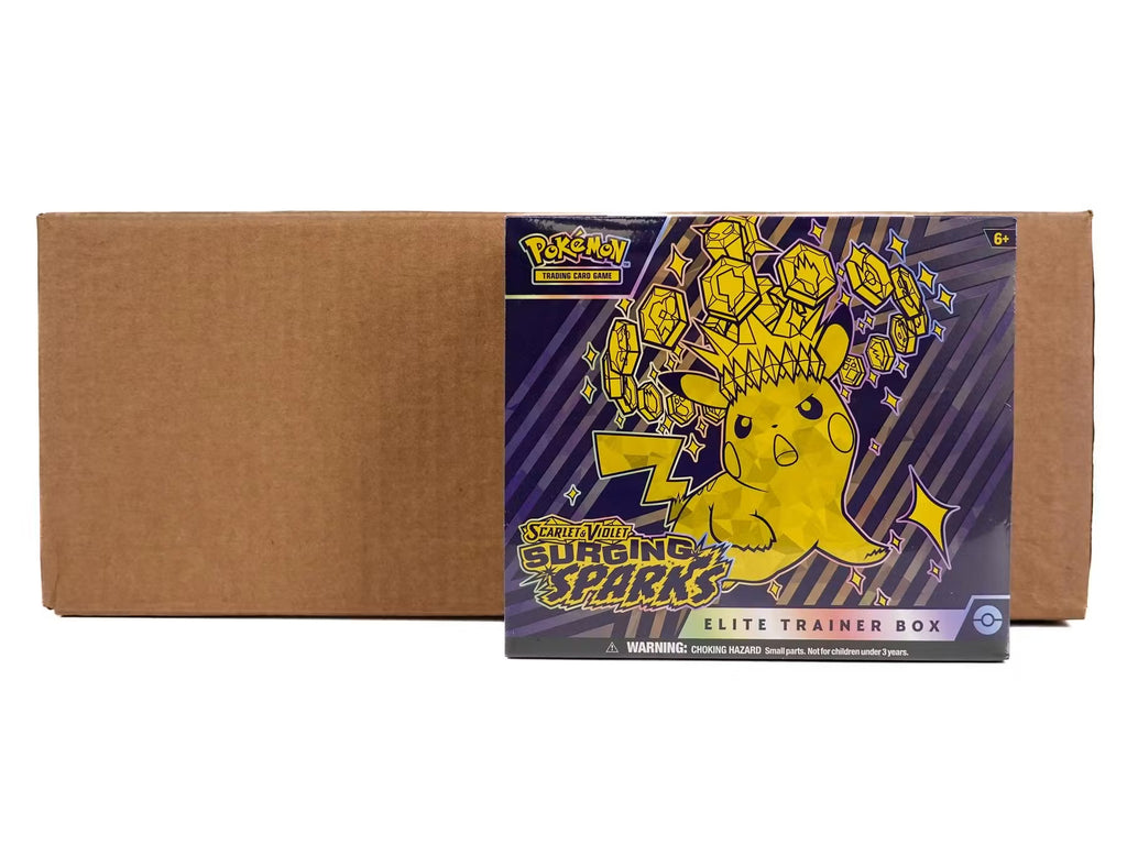 Pokemon Scarlet & Violet: Surging Sparks Elite Trainer 10-Box Case