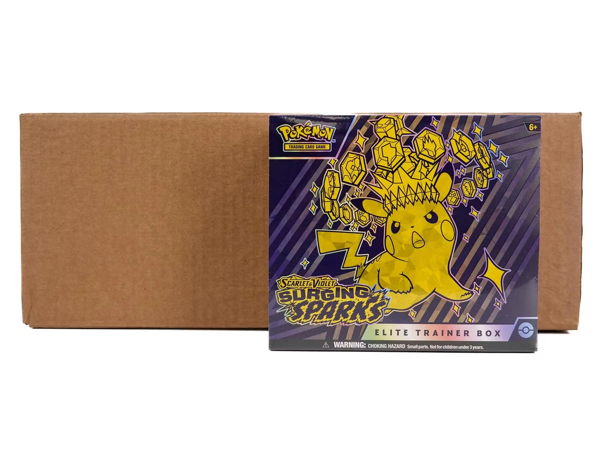 Pokemon Scarlet & Violet: Surging Sparks Elite Trainer 10-Box Case