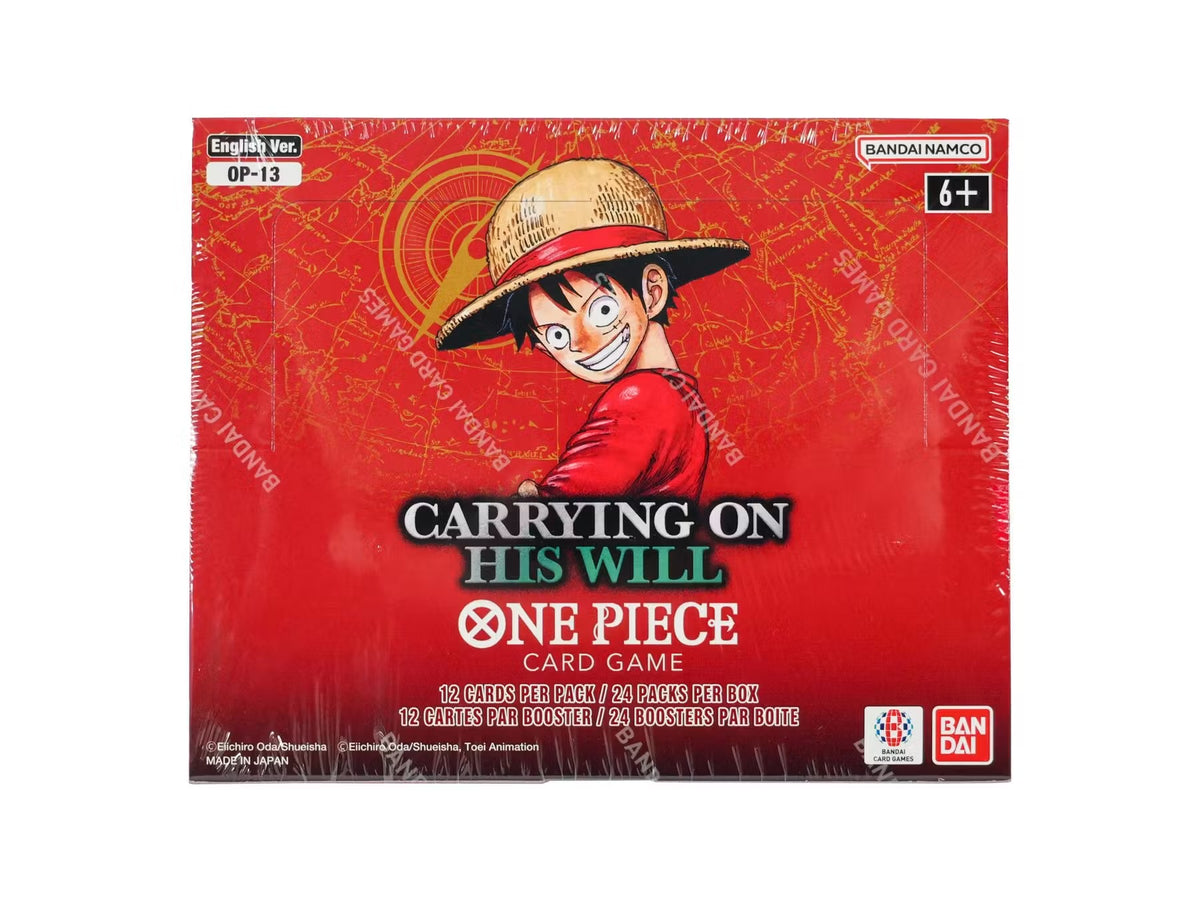 One Piece TCG: Carrying On His Will (OP-13) Booster Box