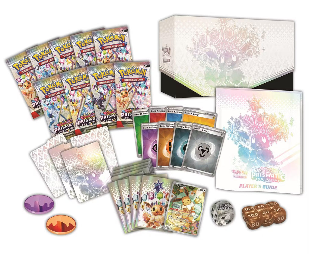 Pokemon Scarlet & Violet: Prismatic Evolutions Elite Trainer Box
