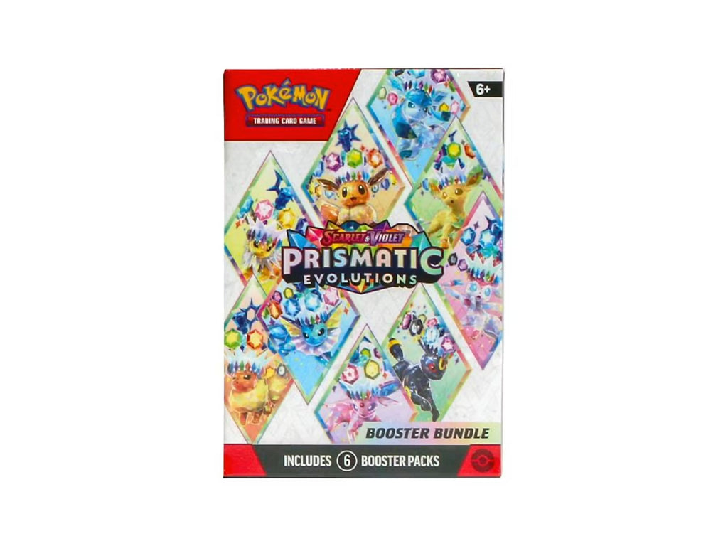Pokemon Scarlet & Violet: Prismatic Evolutions 25-Bundle Case