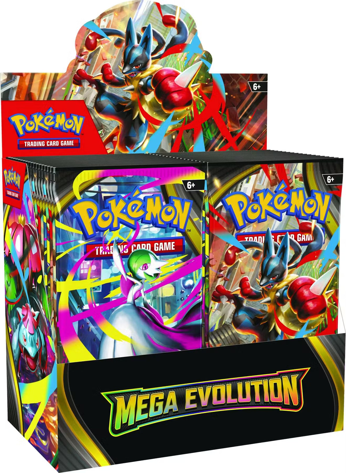 Pokemon Mega Evolution Enhanced Booster 6-Box Case