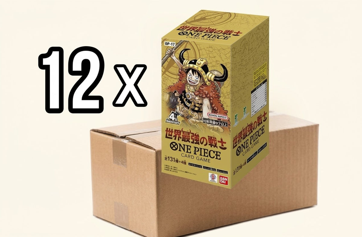 Japanese One Piece Card Game OP17 The World’s Strongest Warriors Booster Box